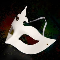 Frcolor Slikatljivi DIY papir Bijeli lica kostim obične maske ručno oslikano prazno prilagođeno neobojeno