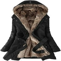 Dabuliu dame kaput žene zimske tople debele jakne dugačke jakne lagana dugačka kišna jakna plus veličina