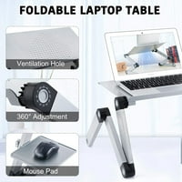 Elektronna podesiva laptop, laptop postolje za prenosni krug sklopivi tablicu Radna stanica Notebook