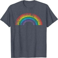 Rainbow majica Vintage Retro 70-ima 80-ih Stil Majčin dan Poklon majica