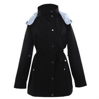Ženski kaput Solid Boja vanjska vjetrootrna prugasta unutar sportske nose jakna Hardshell Wirloser za