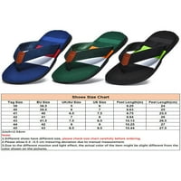 Gomelly Muške sandale za sandale za plažu Flip Flops Summer Sandal Cosy Casual Cipes Home Green 8