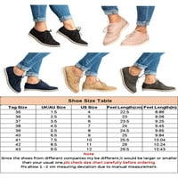 Audebanske ženske ravne cipele čipke up up pametne radne brogurne cipele casual pumpe veličine 4-12