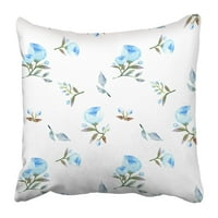 Smeđa prekrasna plava božura i ruža s laticama zelene ljepota najboljeg cvijet jastuka jastuka