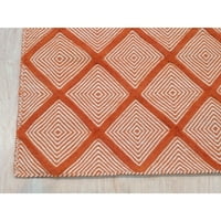 Narančasta ručno rađena vuna tranzicijska xavier propise, 9 '12'