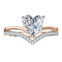 xinqinghao love u obliku velikih rivestone prstena za dijamant ljubavni prsten elegantno geometrija