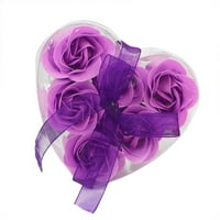 Heiheiup poklon u obliku srca u obliku srca kreativni sapuni Pokloni praktični cvijet BO umjetni cvjetovi