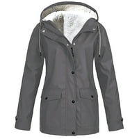 Symoid Womens Kišne kapute i jakne - puna kišna jakna na otvorenom jakne vodootporni kapuljač kapuljača