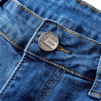 Daqian traperice za žene plus veličine modne ženske utežne elastične tasselne džepove čipke pantalone