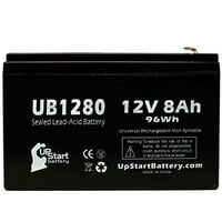 Kompatibilna Ademco 4140xMP baterija - Zamjena UB univerzalna zapečaćena olovna kiselina - uključuje