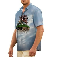 Plavi ocean kratki rukav, unise T majice, 3D print kratkih rukava Boyfried Pokloni kratkih majica Unisex