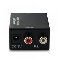 Shengshi Digital do analognog adaptera Professional Audio Converter sa optičkim kablskom isporukom