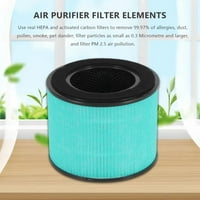 Zamjenski HEPA filter za Sistem Filter BS-08,3-inber uključuje prethodno filter, Real Hepa filter, aktivirani