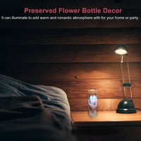 Sačuvana cvijeća boca svjetlosni sapuni Cvijeće boca za boca za rođendan poklon cvjetni dekor