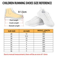 Tijekasti ispisne tenisice za djecu lagana prozračna ne klizna atletska djeca tekuće cipele modne ugodne
