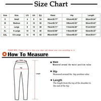Ersazi Plus veličine široke pantalone za žene za žene Ženska modna visokog struka ravna džepa široka