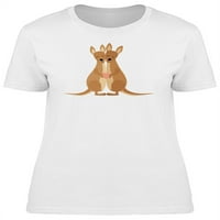 Ljubavne kangaroos majice Žene -Image by Shutterstock, Ženska X-velika