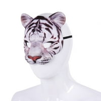 Dekorativni poklopac za lice Realistic Eva slatka Halloween Tiger Oblik za poklopac za lice