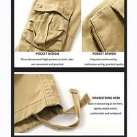 YouLoveit muške povremene vojne hlače Camo Cargo Radne hlače Hlače Multi-džepne hlače Ležerne prilike
