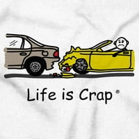 Crash Fender Bender-nesreća Muška grafička majica Majica Tees Brisco Brends S