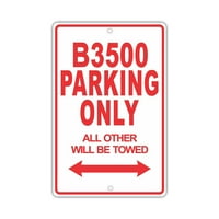 B parking samo svi ostali bit će vučeni smiješni smiješni novost garaža aluminijumski znak 8 x12 ploča