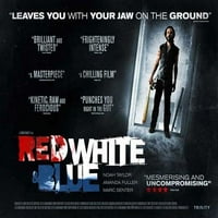 Red White & Blue Movie Poster Print - artikl MoveRB70784