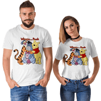 Majica Porodična odijela Winnie The Pooh Ljetni vrhovi Stilski majica kratkih rukava Crta Majica Mammy