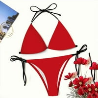Booker Ženski kupaći kostimi sa printom za tiskane na plaži Bikini Split kupaći kostim