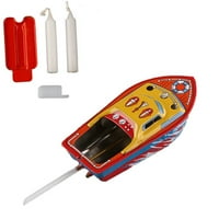 Heiheiup Vintage reciklira obrazovni prikupljivi brod Powerd parni retro igračka za čamac Obrazovanje