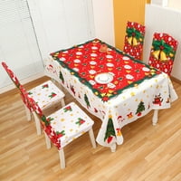 Hadanceo Božićna dekoracija stolice Svečana Xmas Festival Stolica ukras ukras dekor atraktivan za dom