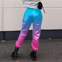 Simu Žene Ležerne prilike Casual Pants Comfy Žene Ležerne prilike Sportske gradijentne pantalone za