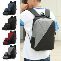 CGLFD ruksak za čišćenje za školski ruksak tri seta, veliki kapacitet USB ruksak za student, pogodan