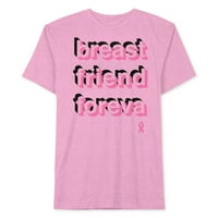 Jem muns frish friend grafička majica, ružičasta, velika