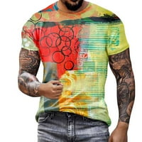 Kratka košulja Rolbacks Ljetne majice kratkih rukava za muškarce Smiješne modne casual 3D digitalni