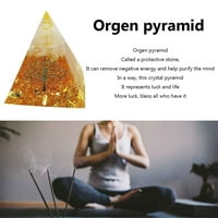 Crystal piramida zacjeljivanje za ozdravljenje Crystals Home ured Dekor