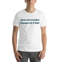 2xL parkovi i menadžeri za rekreaciju rade to bolja pamučna majica kratkih rukava po nedefiniranim poklonima