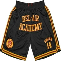 Muškarci Bel-Air Academy košarkaški dres Skraćene mrežne sportske hlače sa džepom