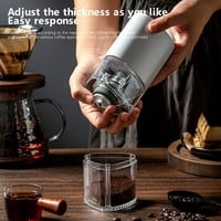 BANGHONG prijenosni brusilica za kavu električni, prilagodite brurnu brusilice za kavu s višestrukim