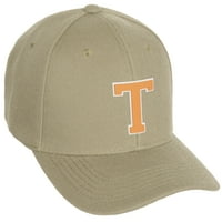 Daxton Classic Baseball Hat Custom A do Z Početni tim Bijeli Neon narandžasti slovo, kaki poklopac,