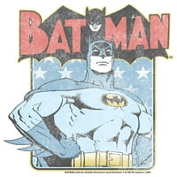 Djevojkov batman američki vigilante i heroj grafički tee bijeli mali