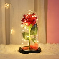 Greenred Romantic Artifični vještački svjetski svjetiljki LED svjetlo sa staklenim poklopcem za dan