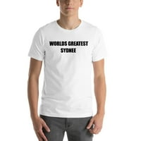 Nedefinirani pokloni 3xl svjetski svjetski majica sydnee kratkim rukavima