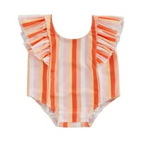 Baby Girl Bikini, let rukav posada Spremljena ljetna kupa plivala kupaći kostim