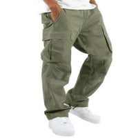 Cindysus muške pantalone Solične hlače u boji elastična struka dno Yoga Loungewebrus opremljeni teretni