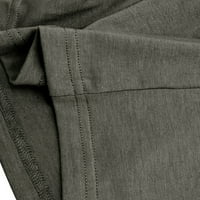 Paille muška bluza od pune boje polo majica dugih rukava Ležerna uredska majica Grey XL