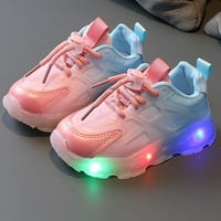 Toddler klizanje modne svjetlo na LED baby cipele povremene dječje cipele Dječji sandale meke kotrljane