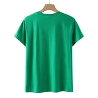 Žene u trendy Casual Slatka grafička majica Majica kratkih rukava TOPS Bluza Školske košulje Dame Izlaze