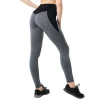 Naughtyhood ženske casual vježbanje u fitness sportove trčanje joga atletske hlače za žene crne s