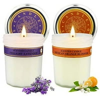 Aromaterapija Jar Svijeće Valentines Day Pokloni set za žene, mirisne svijeće Premium dugačka trajna