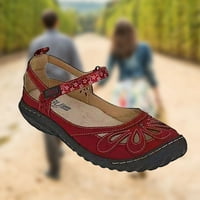 Asdoklhq sandale za zazor žena ispod 10 dolara, ljetne europske i američke ravne sandale za žene print